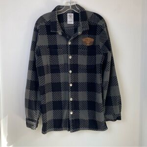 Rivalry Threads UT Tennessee Vols Men's Small Black & Gray Fleece Shacket Jacket